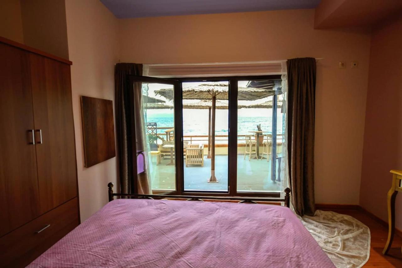 Stone Villa Inside Sea- Kids'Land Platanidia Exterior foto