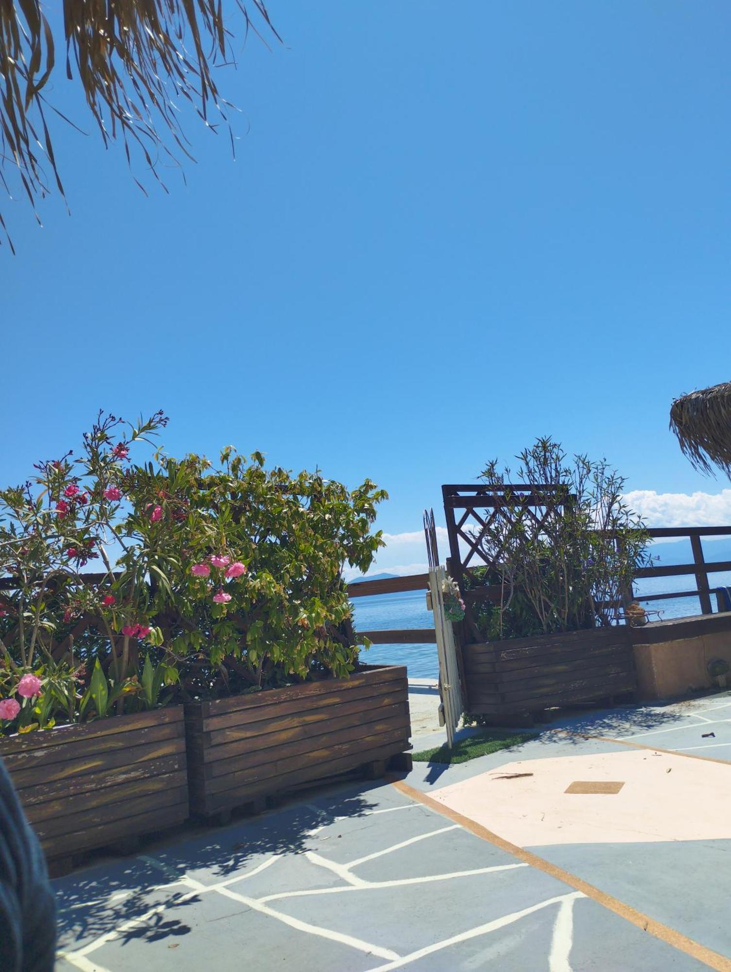 Stone Villa Inside Sea- Kids'Land Platanidia Exterior foto