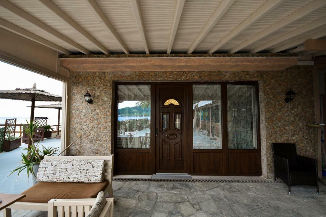 Stone Villa Inside Sea- Kids'Land Platanidia Exterior foto