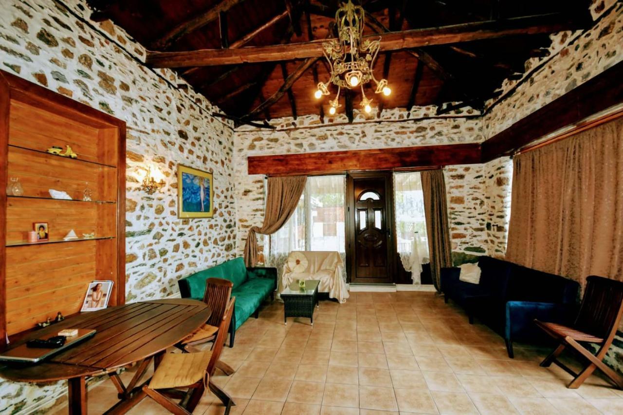Stone Villa Inside Sea- Kids'Land Platanidia Exterior foto