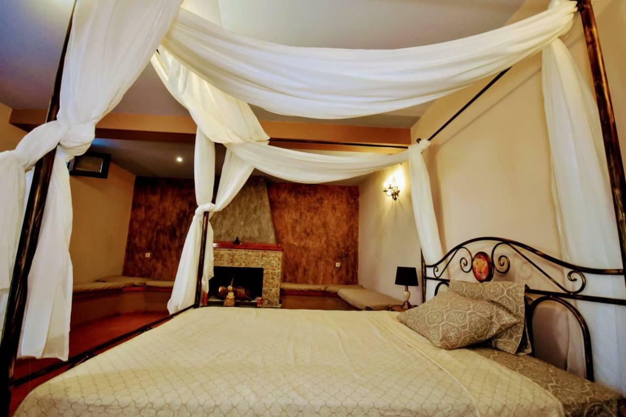 Stone Villa Inside Sea- Kids'Land Platanidia Exterior foto