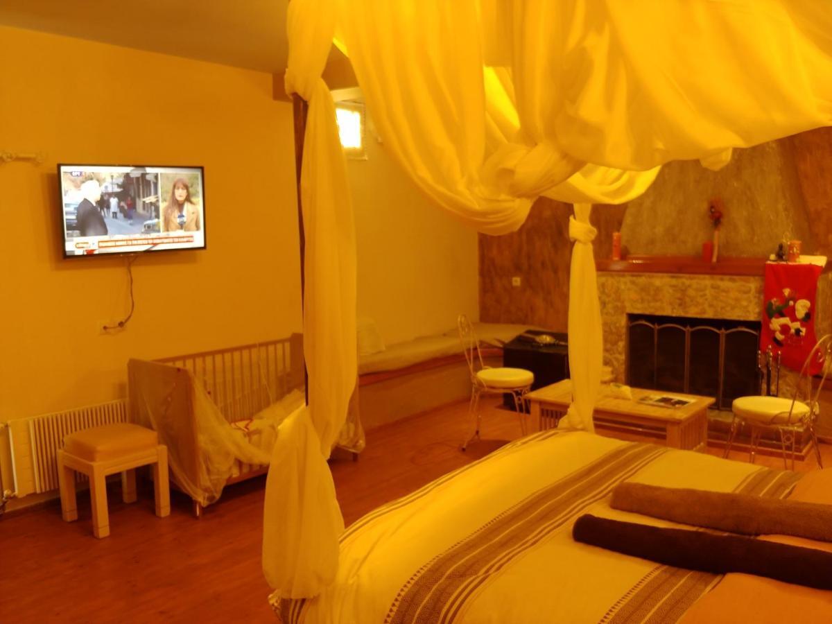 Stone Villa Inside Sea- Kids'Land Platanidia Exterior foto